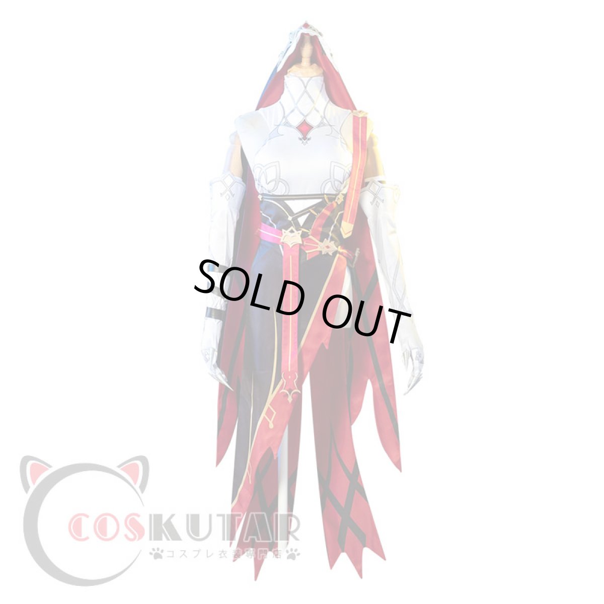 画像6: 原神 Genshin ロサリア コスプレ衣装 (6)