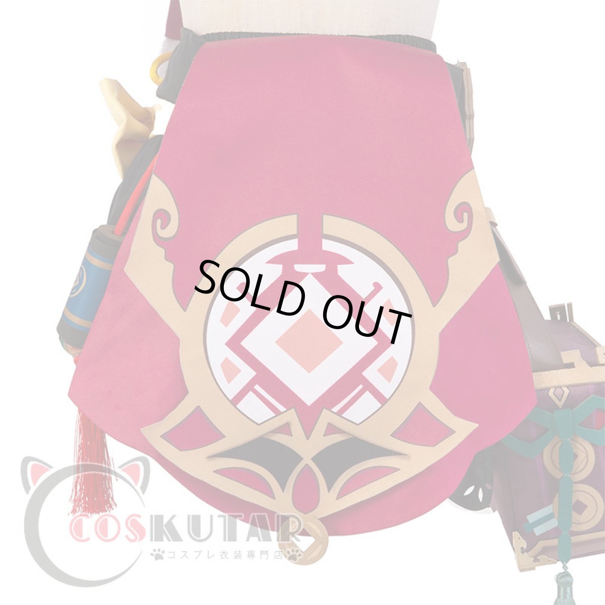 画像16: 原神 Genshin 煙緋 ヤンフェイ コスプレ衣装 (16)