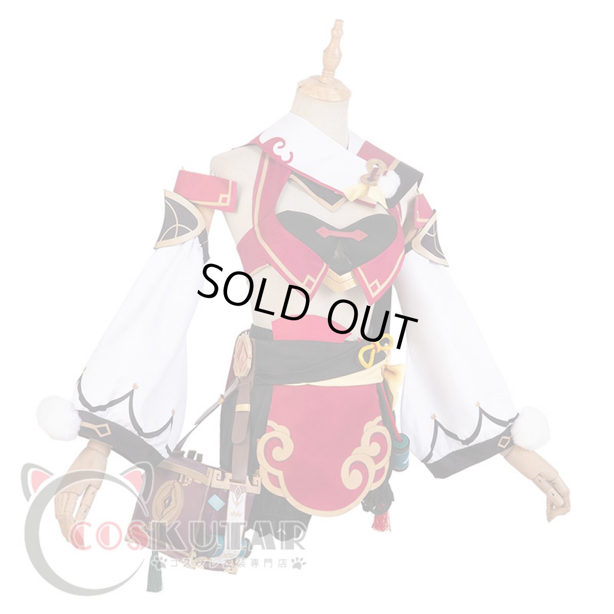 画像6: 原神 Genshin 煙緋 ヤンフェイ コスプレ衣装 (6)