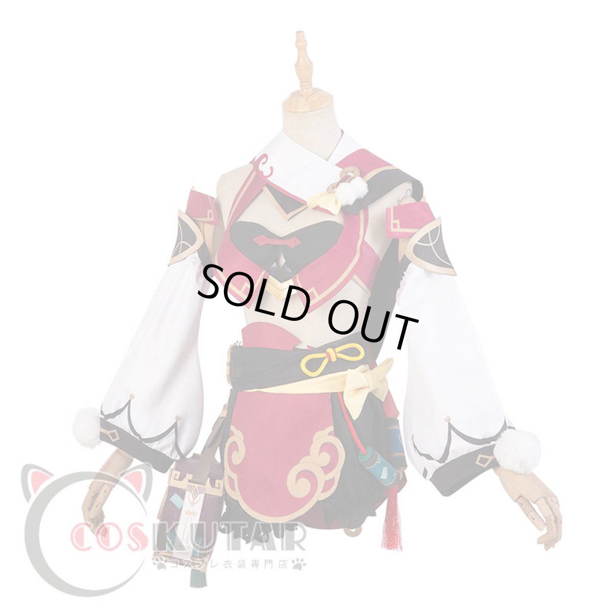 画像7: 原神 Genshin 煙緋 ヤンフェイ コスプレ衣装 (7)