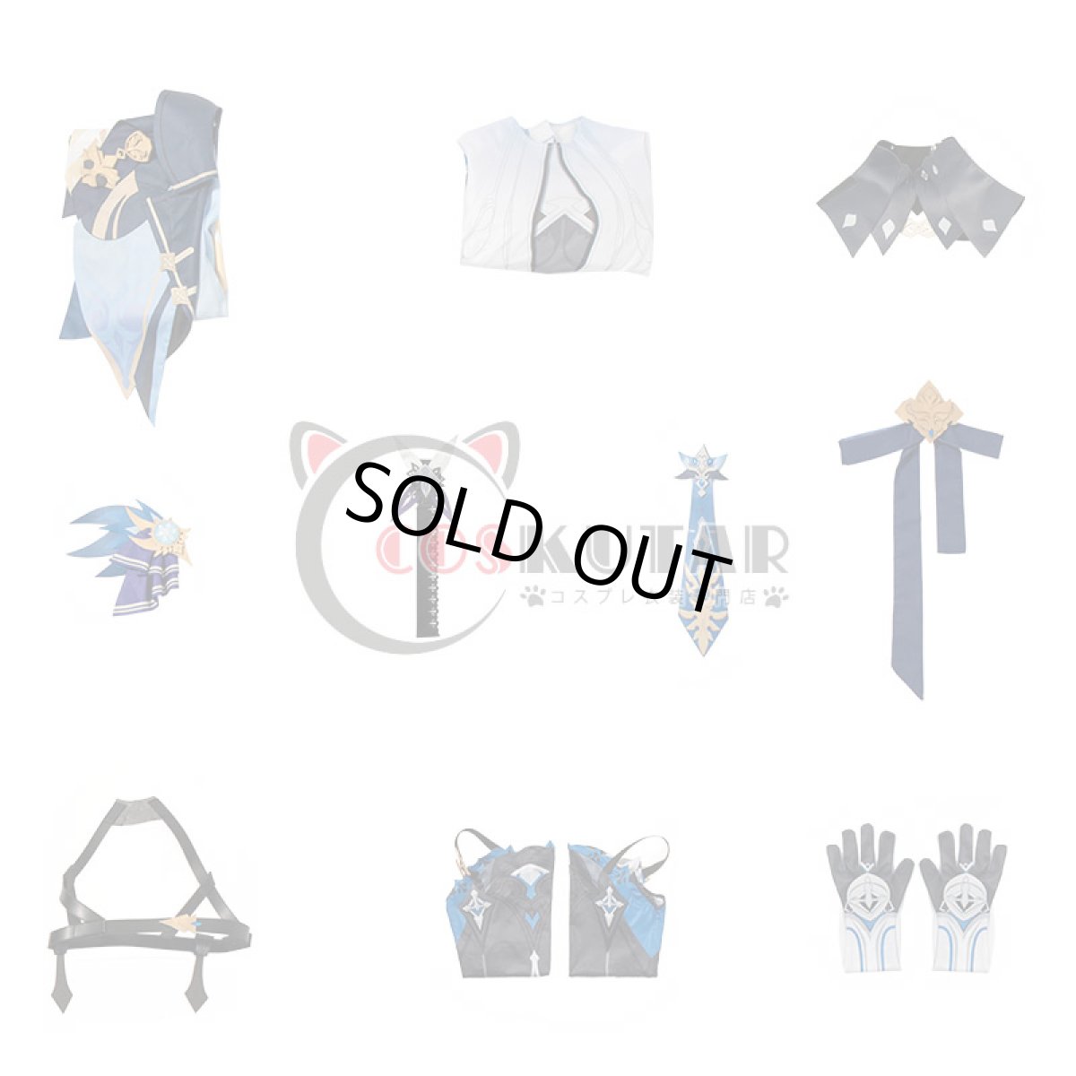 画像19: 原神 Genshin エウルア コスプレ衣装 (19)