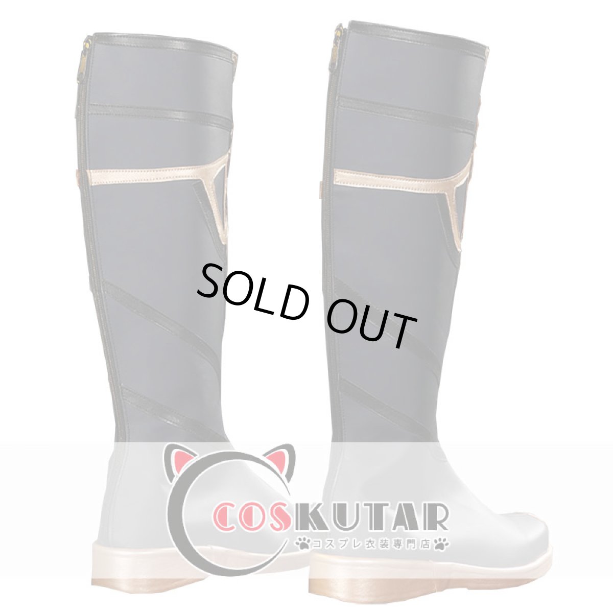 画像3: 原神 Genshin アルベド コスプレ靴 (3)