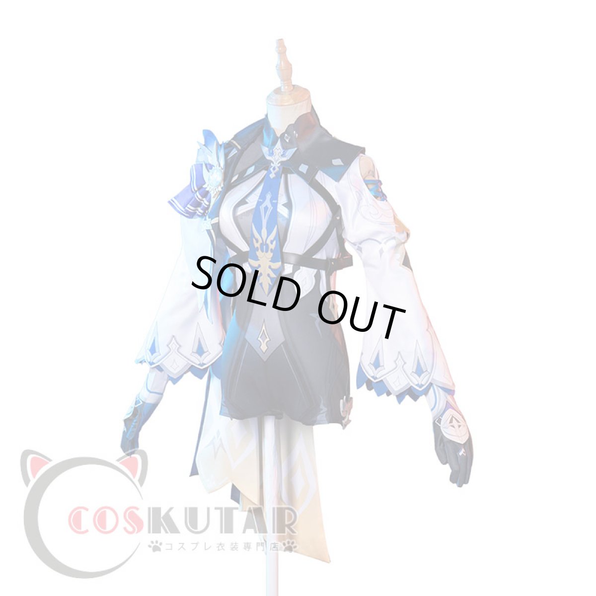 画像8: 原神 Genshin エウルア コスプレ衣装 (8)