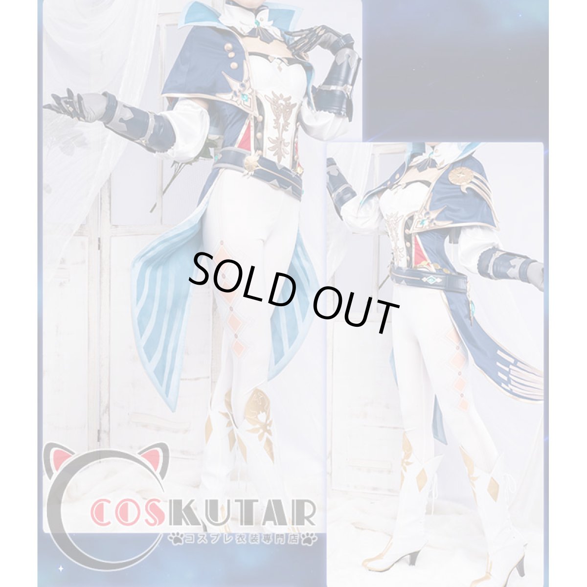 画像3: 原神 Genshin ジン コスプレ衣装 (3)