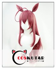 画像4: ウマ娘 ミホノブルボン コスプレウィッグ 耳付き (4)