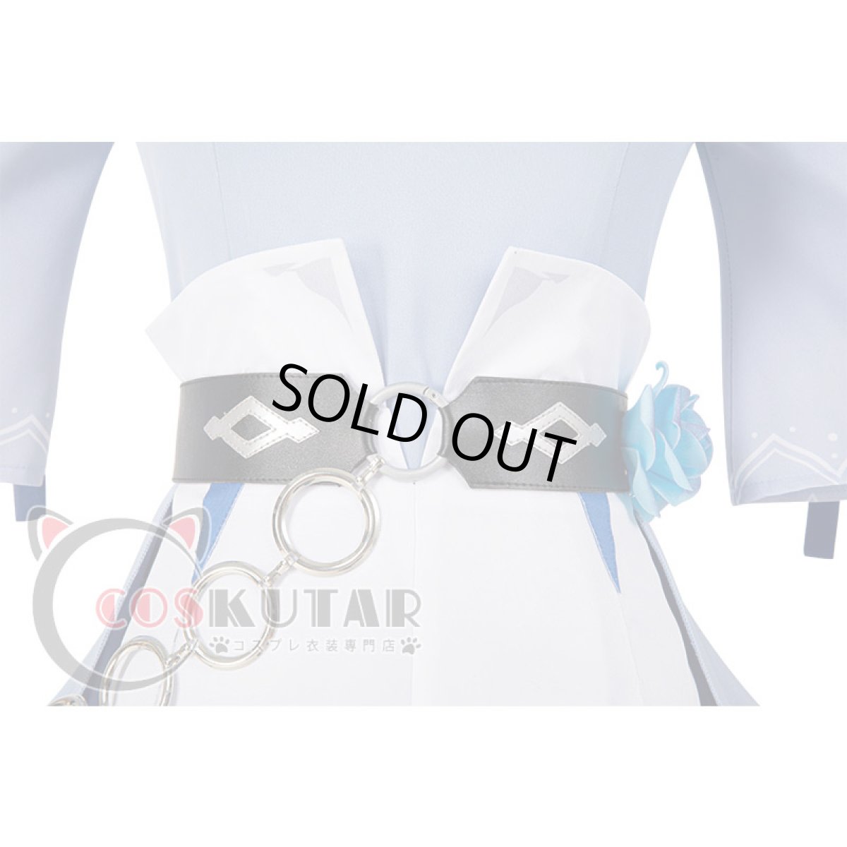 画像10: 原神 Genshin 水着 海風の夢 ジン コスプレ衣装 (10)