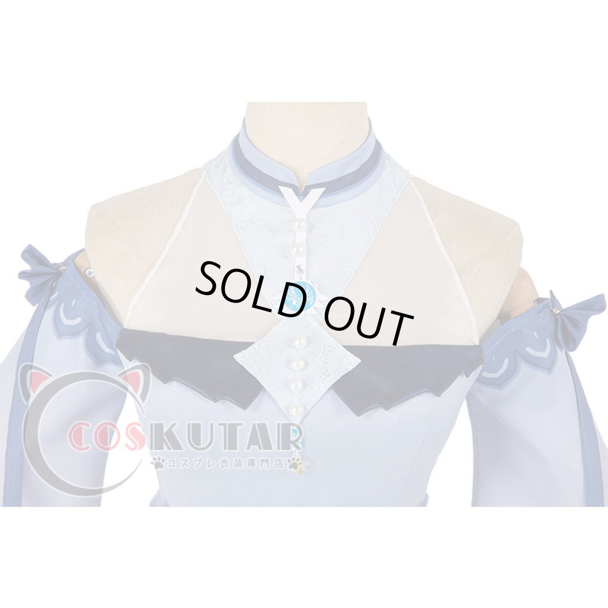 画像6: 原神 Genshin 水着 海風の夢 ジン コスプレ衣装 (6)