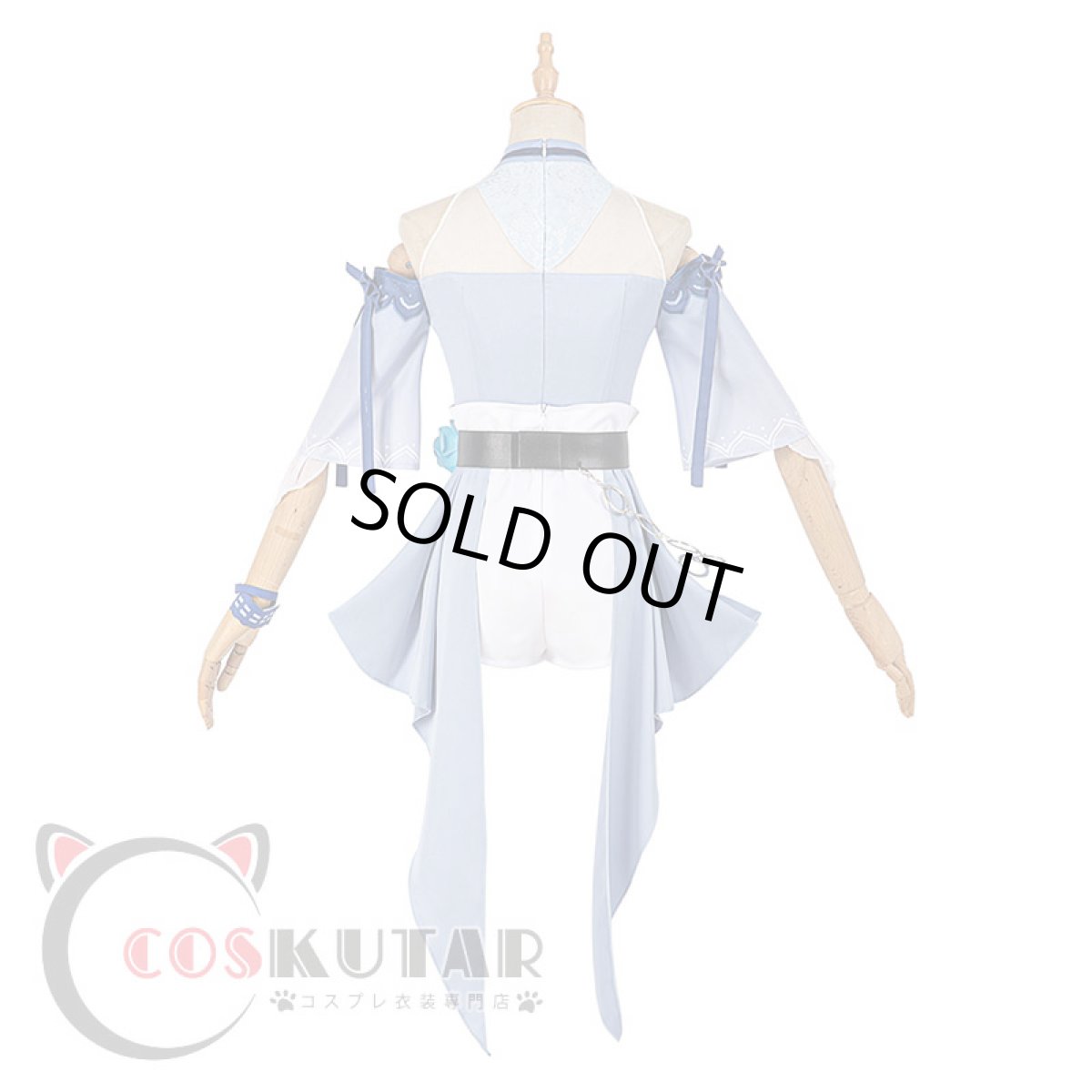 画像5: 原神 Genshin 水着 海風の夢 ジン コスプレ衣装 (5)