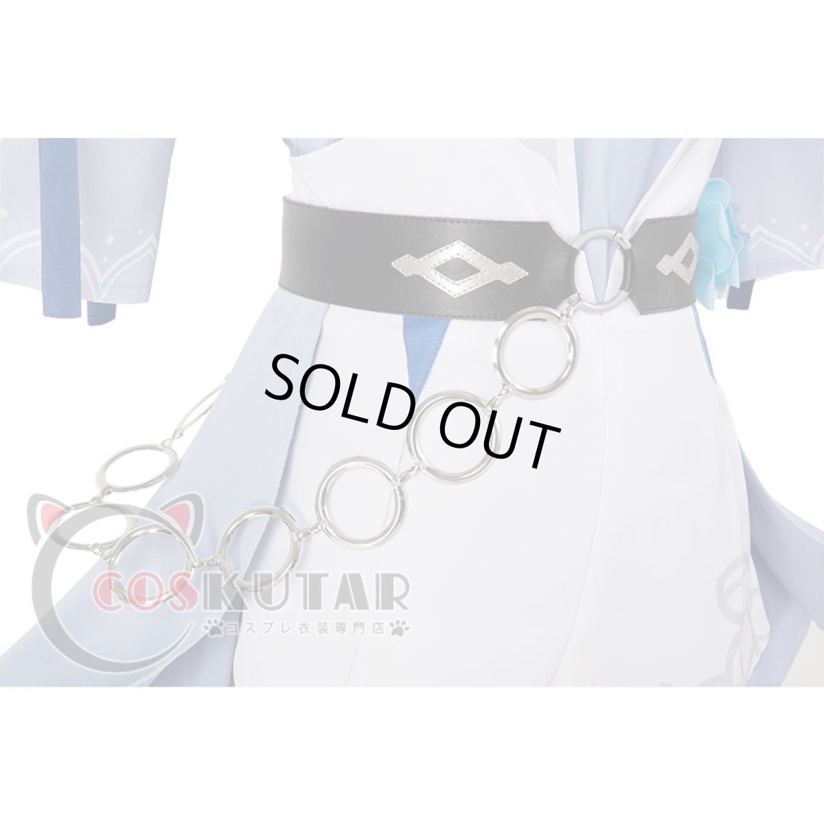 画像7: 原神 Genshin 水着 海風の夢 ジン コスプレ衣装 (7)