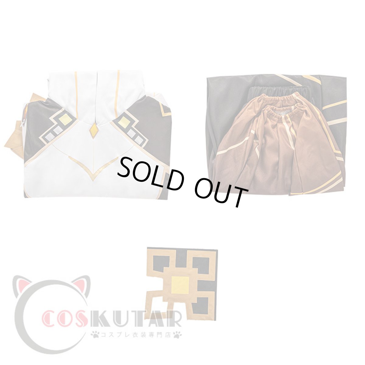 画像15: 原神 Genshin 岩神 モラクス コスプレ衣装 (15)