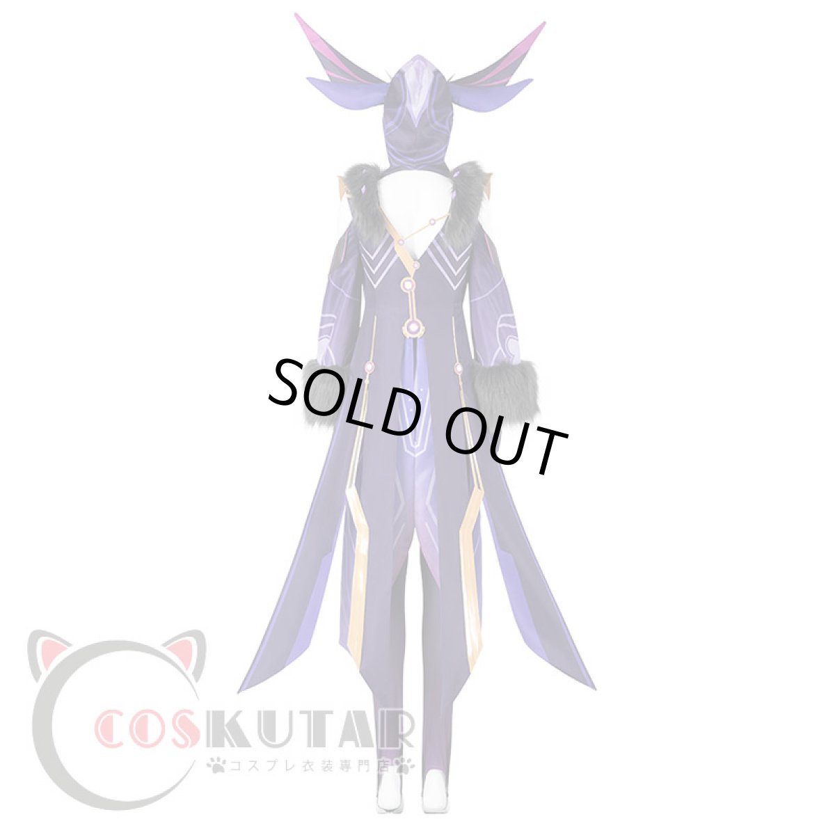 画像4: 原神 Genshin ファデュイ 雷蛍術師 コスプレ衣装 (4)