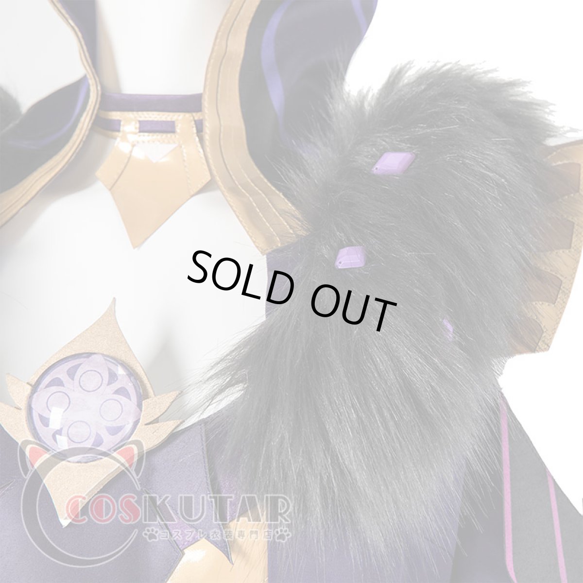 画像14: 原神 Genshin ファデュイ 雷蛍術師 コスプレ衣装 (14)