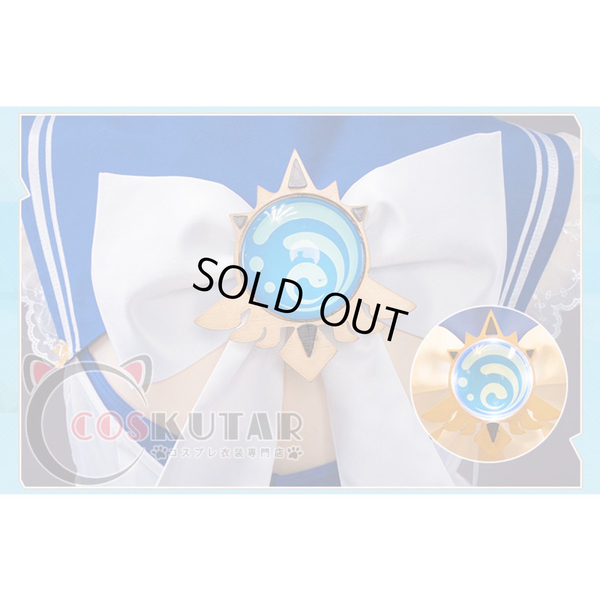 画像4: 原神 Genshin 水着 サマータイムスパークル バーバラ コスプレ衣装 修正版 (4)