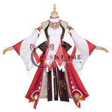 画像1: 原神 Genshin 八重神子 コスプレ衣装 (1)