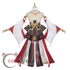 画像4: 原神 Genshin 八重神子 コスプレ衣装 (4)