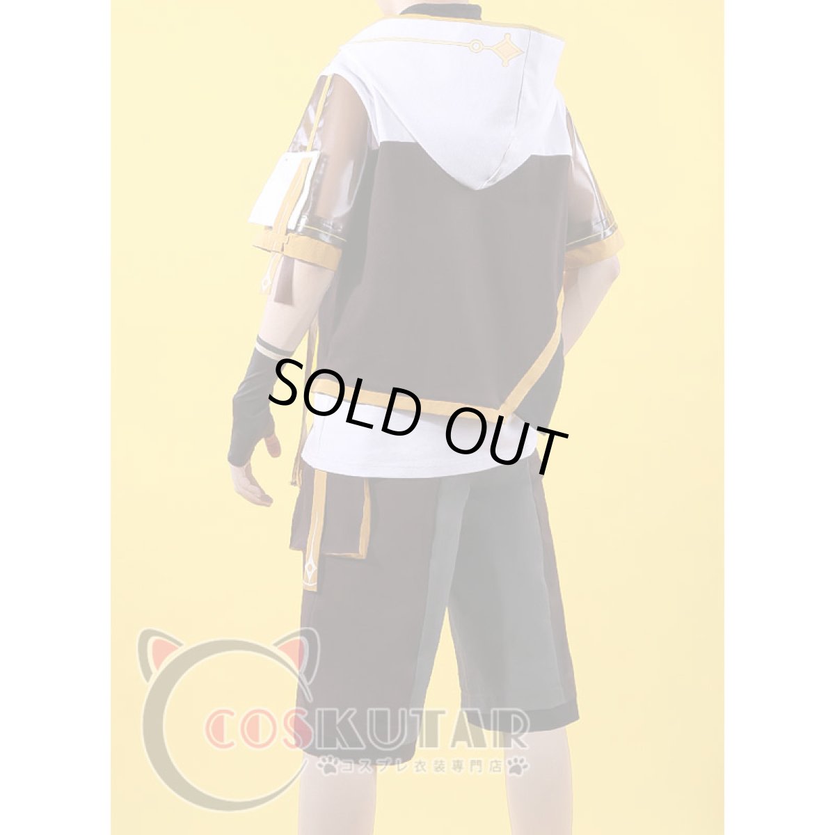 画像4: 原神 Genshin 桂林コラボドキュメンタリー 空 主人公 旅人 コスプレ衣装 (4)