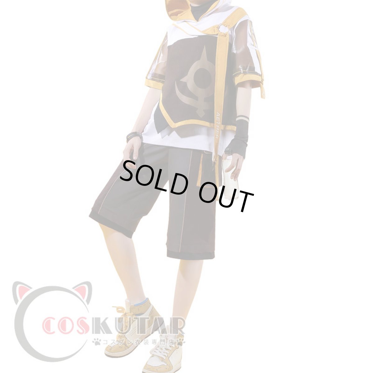 画像2: 原神 Genshin 桂林コラボドキュメンタリー 空 主人公 旅人 コスプレ衣装 (2)