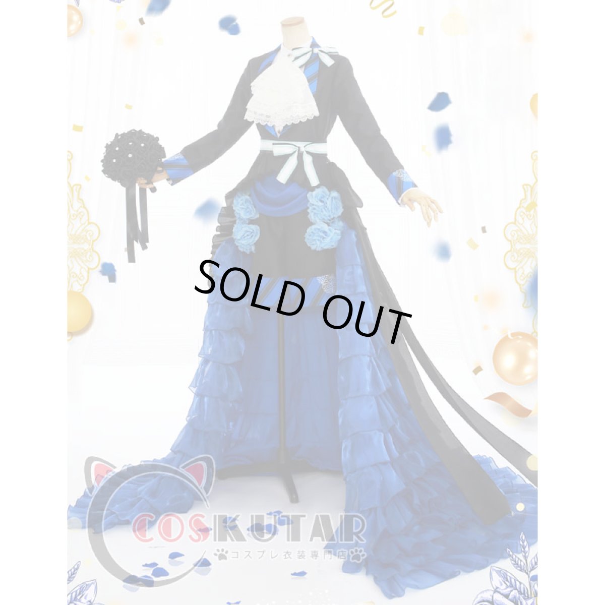 画像4: 黒執事 京まふコラボ シエル・ファントムハイヴ コスプレ衣装 (4)