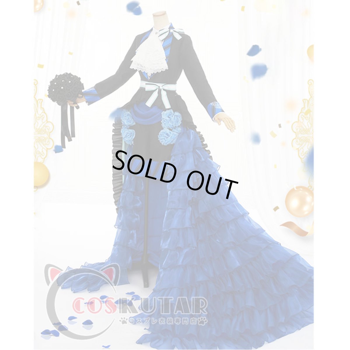 画像5: 黒執事 京まふコラボ シエル・ファントムハイヴ コスプレ衣装 (5)