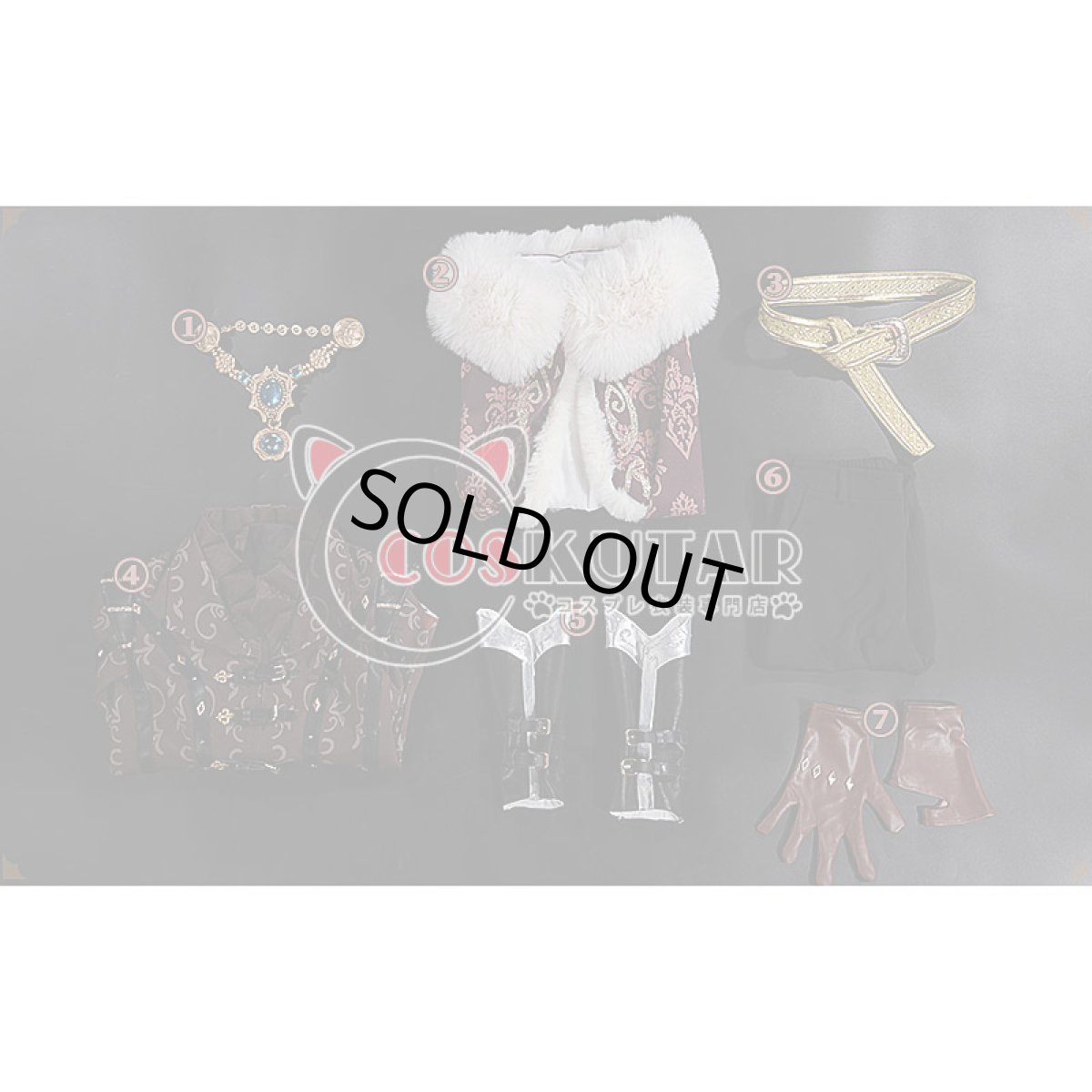 画像16: 第五人格 IdentityV 罪を逃れし者 患者 エミール コスプレ衣装 修正版 (16)