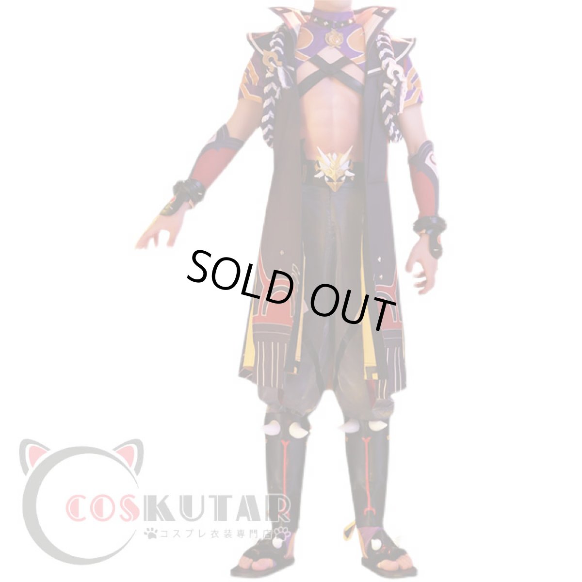 画像2: 原神 Genshin 荒瀧一斗 コスプレ衣装 (2)