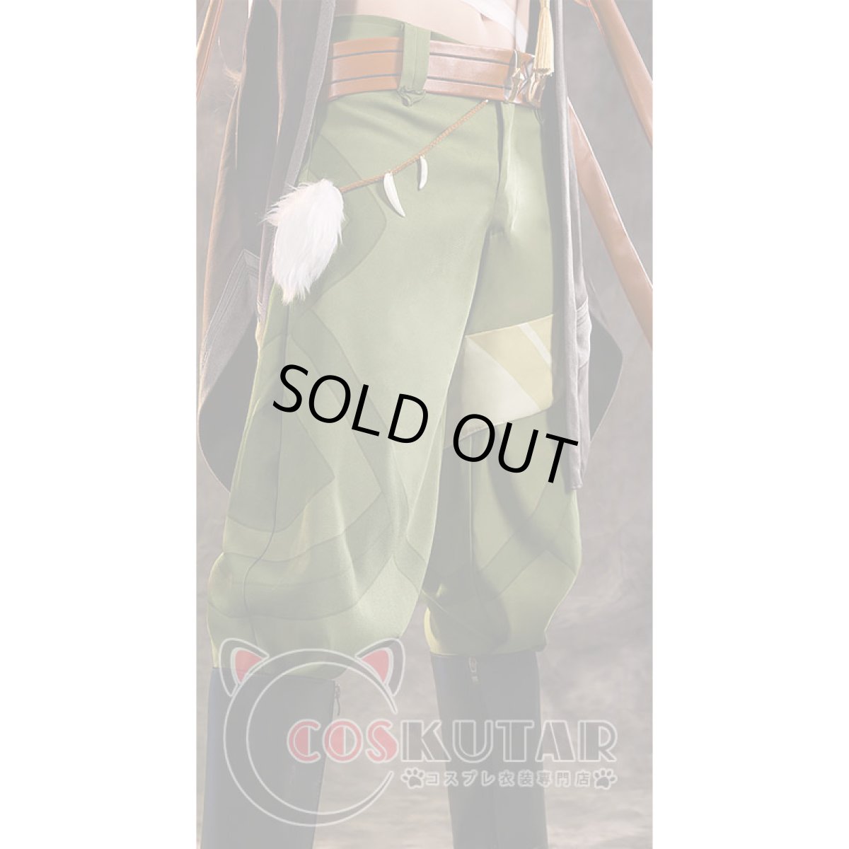 画像5: 原神 Genshin レザー コスプレ衣装 修正版 (5)