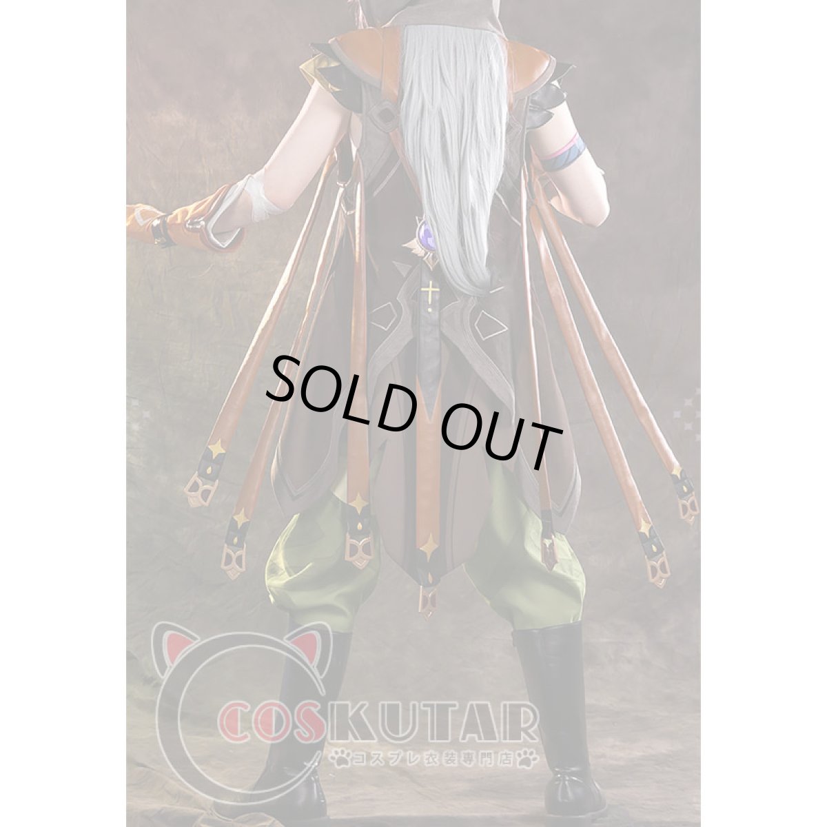 画像3: 原神 Genshin レザー コスプレ衣装 修正版 (3)