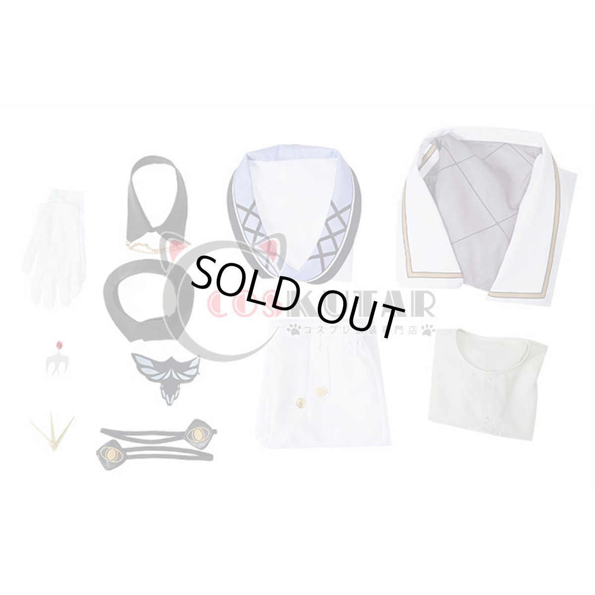 画像7: ヴィジュアルプリズン ハイド・ジャイエ コスプレ衣装 (7)