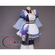 画像2: 原神 Genshin 刻晴 メイド服 コスプレ衣装 (2)