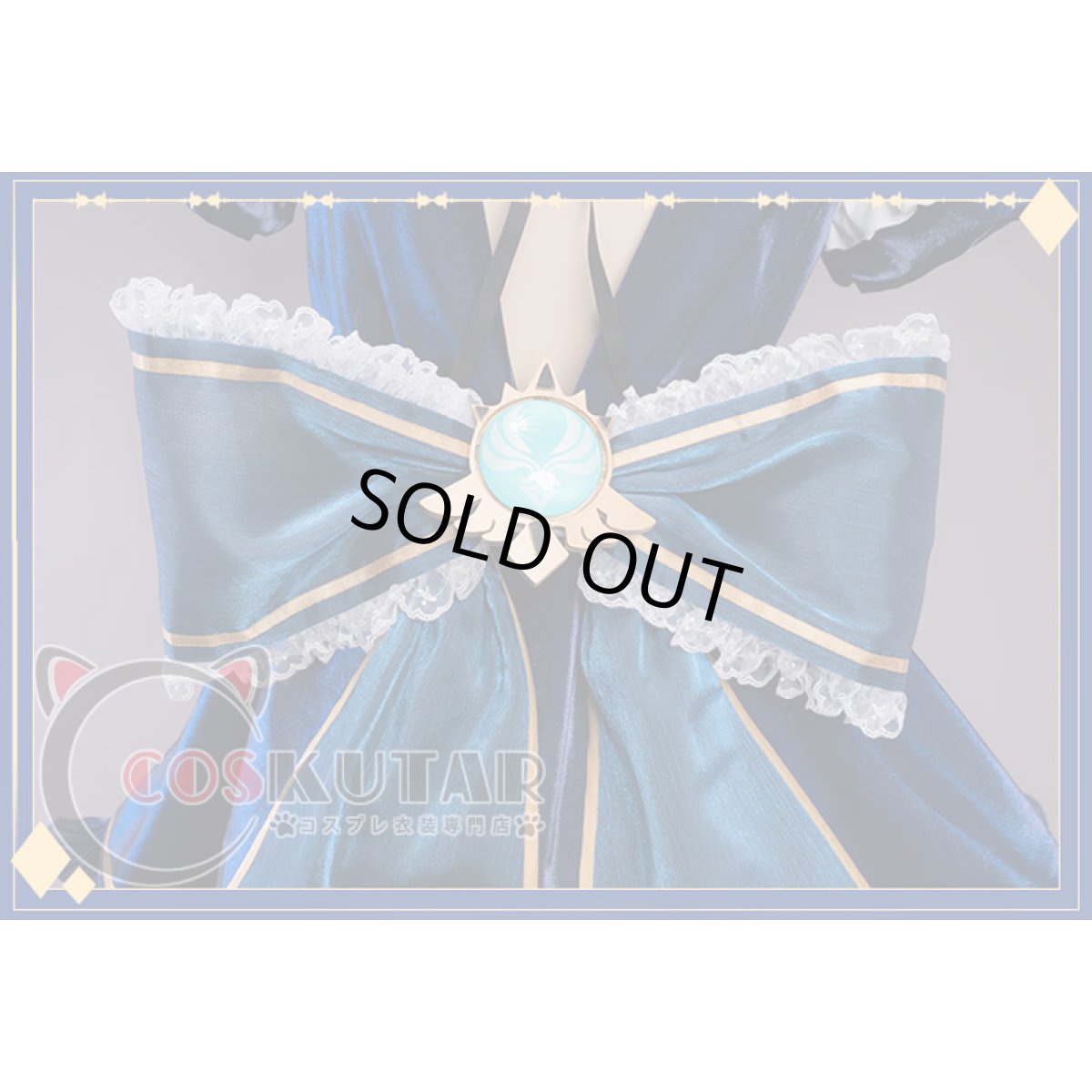 画像14: 原神 Genshin ジン メイド服 コスプレ衣装 (14)