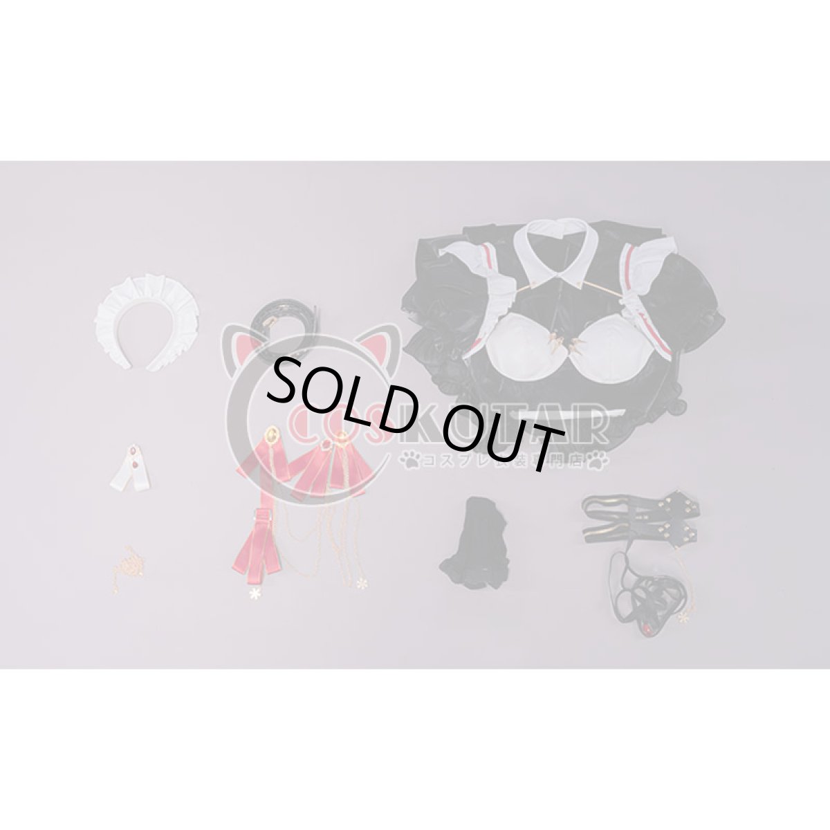 画像19: 原神 Genshin ロサリア メイド服 コスプレ衣装 (19)