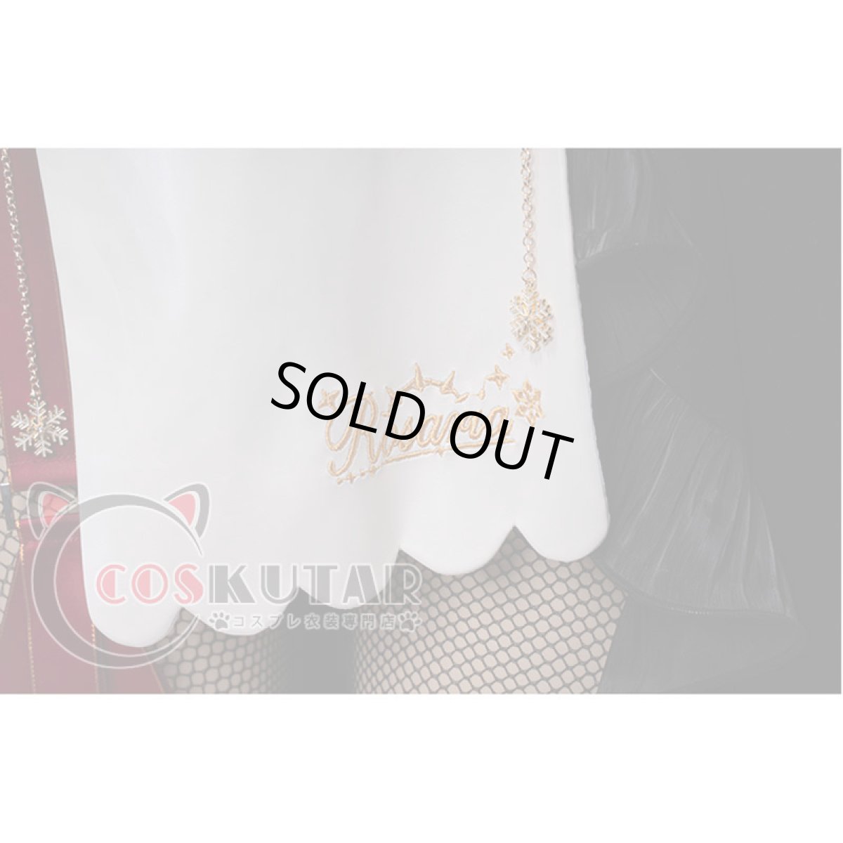 画像11: 原神 Genshin ロサリア メイド服 コスプレ衣装 (11)