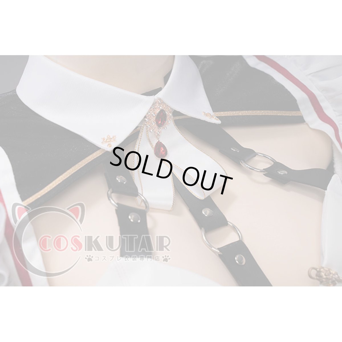 画像5: 原神 Genshin ロサリア メイド服 コスプレ衣装 (5)