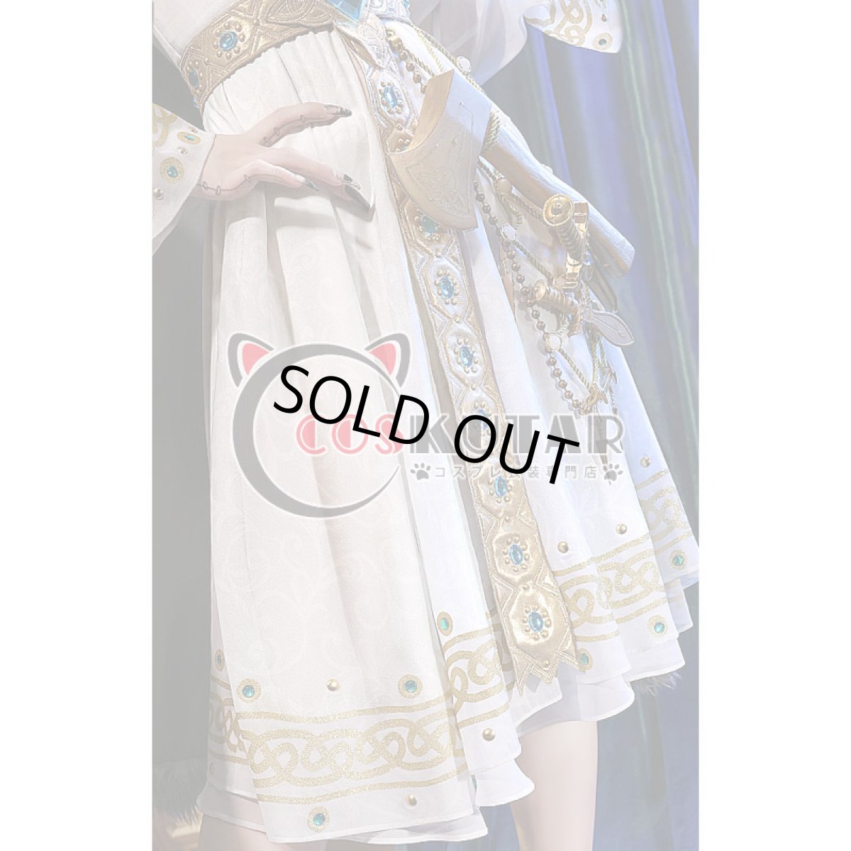 画像13: 第五人格 IdentityV 蒼鷺の翼 心理学者 エダ・メスマー コスプレ衣装 (13)