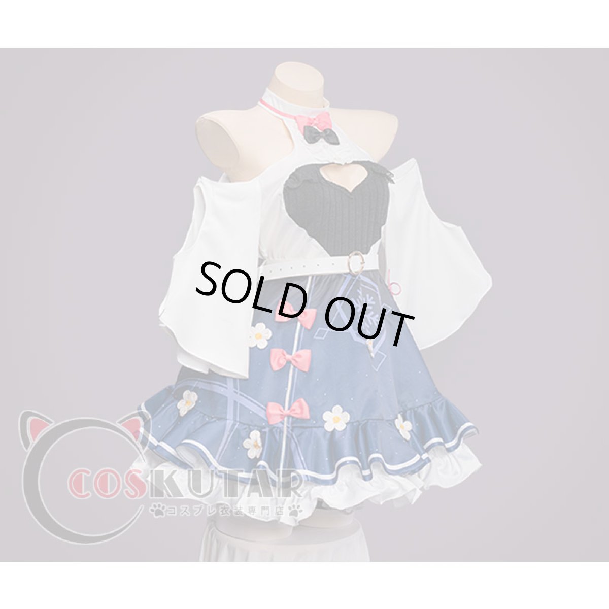 画像3: 原神 Genshin 神里綾華 バンド服 コスプレ衣装 (3)