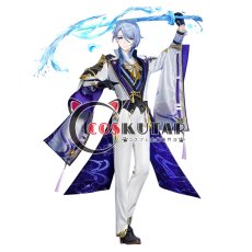 画像1: 原神 Genshin 神里綾人 コスプレ衣装 (1)