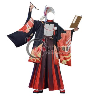 原神 Genshin 五歌仙 行秋 コスプレ衣装｜COSKUTARコスプレ衣装専門店