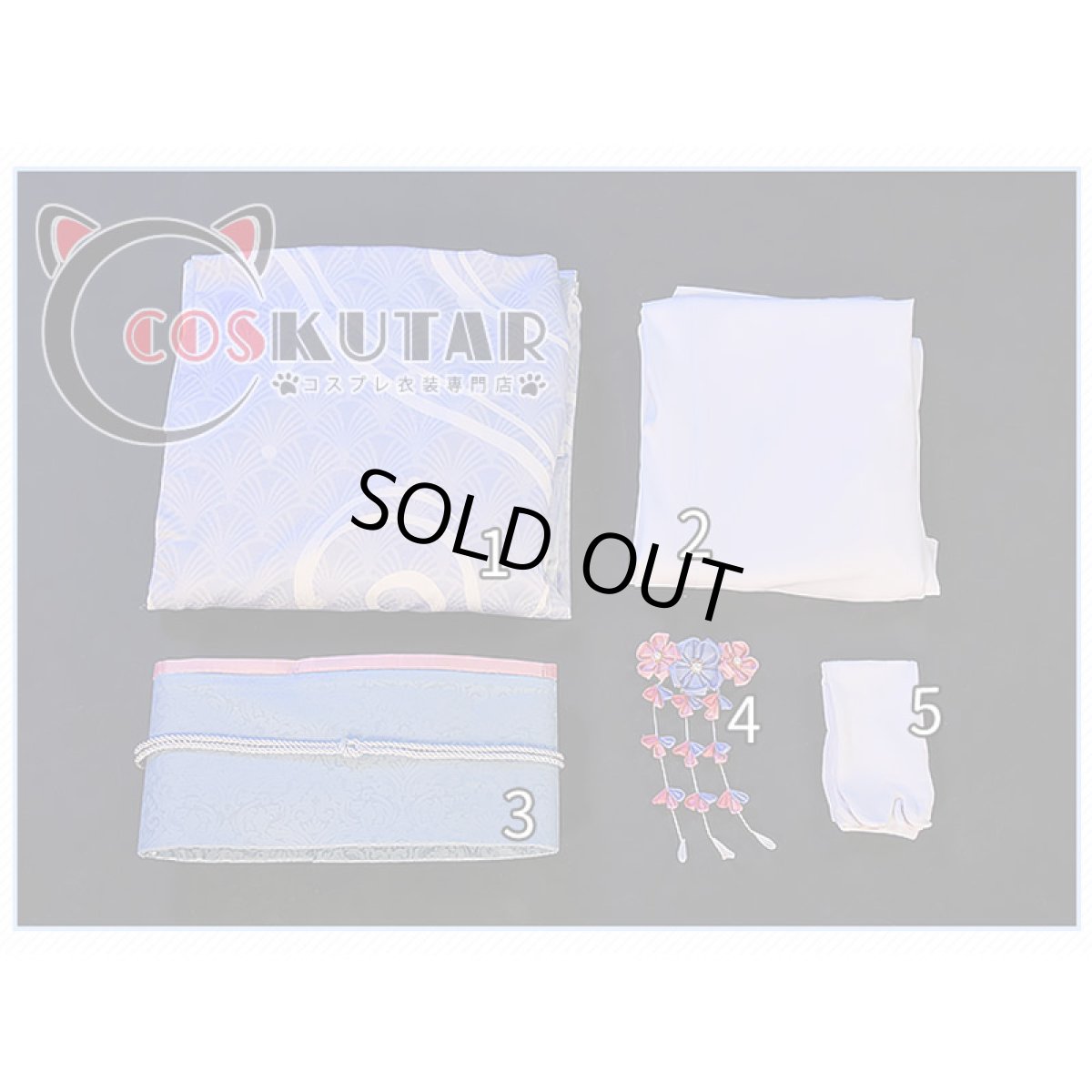 画像14: 原神 Genshin 五歌仙 神里綾華 コスプレ衣装 (14)