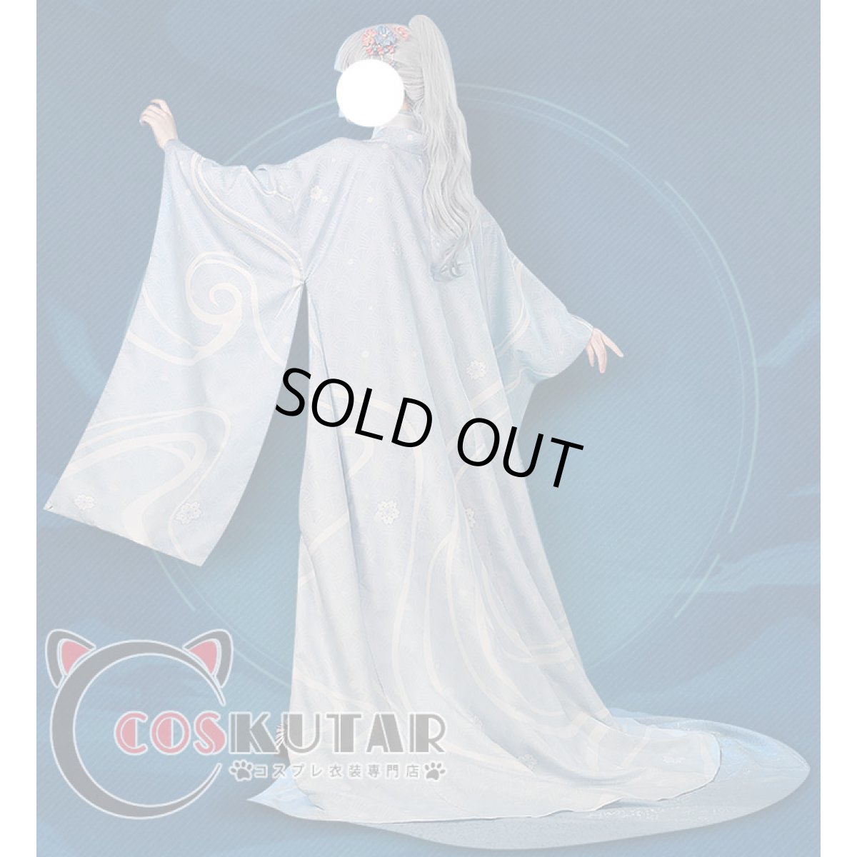 画像3: 原神 Genshin 五歌仙 神里綾華 コスプレ衣装 (3)