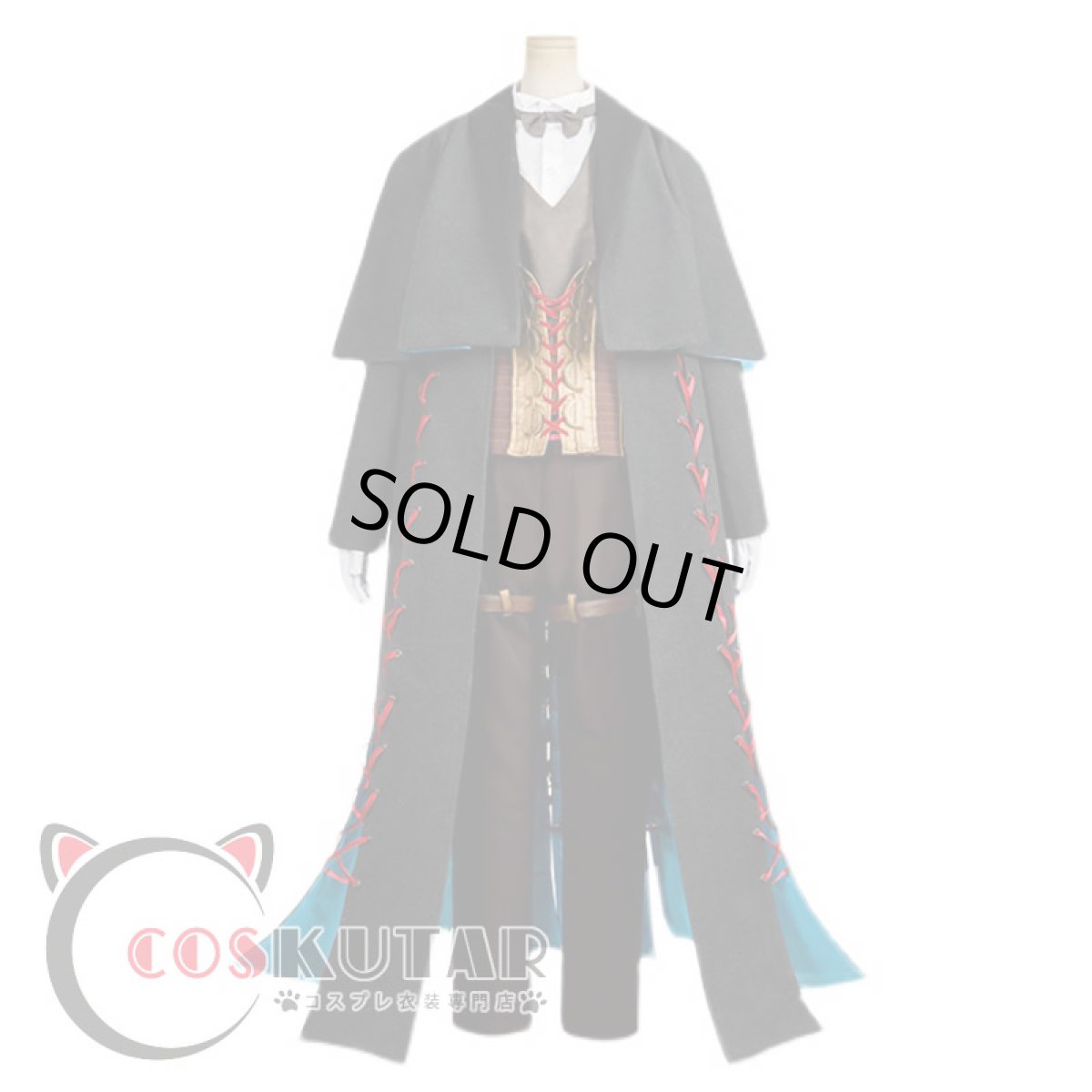 画像2: Fate/Grand Order FGO シャーロック・ホームズ コスプレ衣装 第一段階 第二段階 (2)