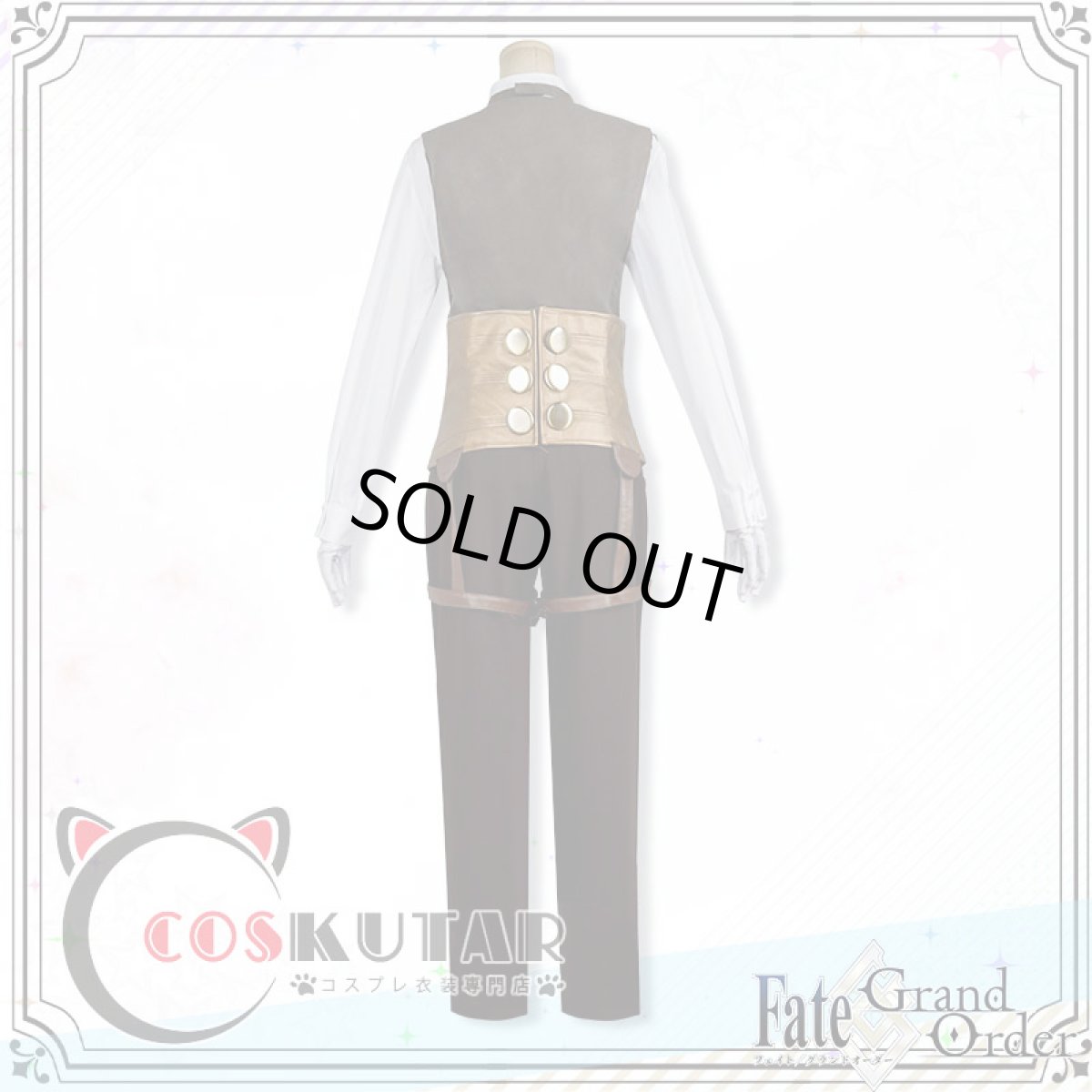 画像7: Fate/Grand Order FGO シャーロック・ホームズ コスプレ衣装 第一段階 第二段階 (7)