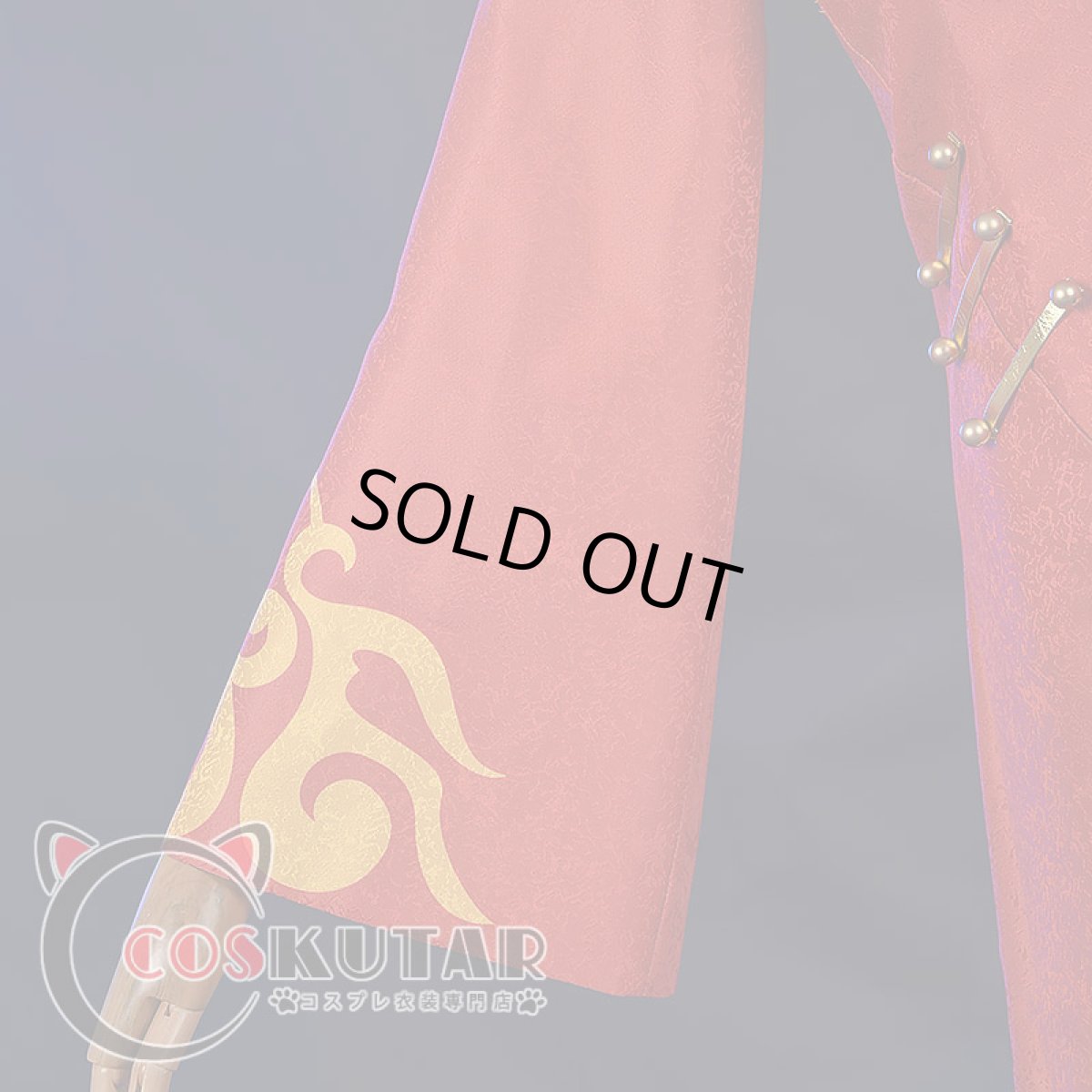 画像3: 原神 Genshin 炎夜叉 応達 コスプレ衣装 (3)