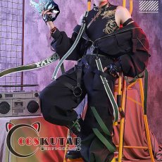 画像2: 原神 Genshin ? ショウ 降魔大聖 同人衣装 コスプレ衣装 (2)