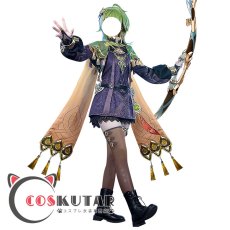 画像2: 原神 Genshin コレイ コスプレ衣装 (2)