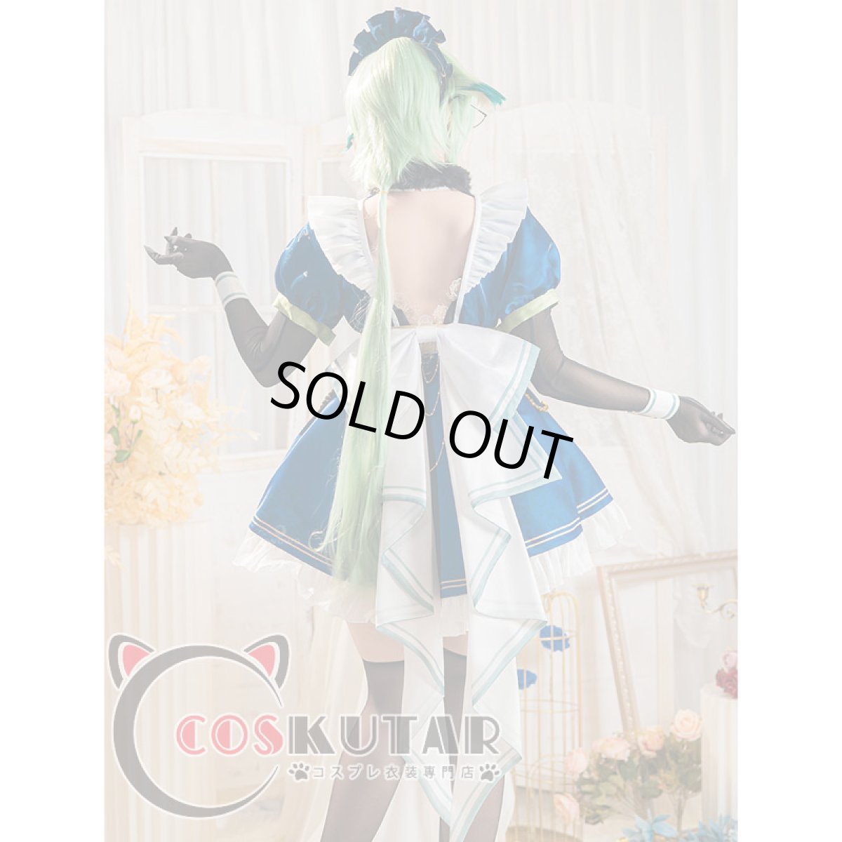 画像4: 原神 Genshin スクロース メイド服 コスプレ衣装 (4)