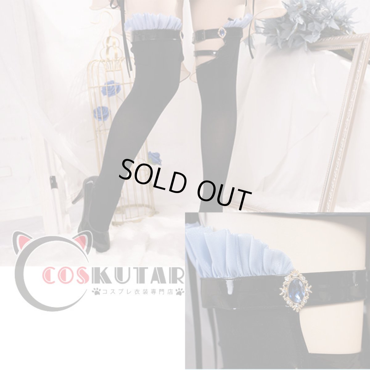 画像17: 原神 Genshin エウルア メイド服 コスプレ衣装 (17)