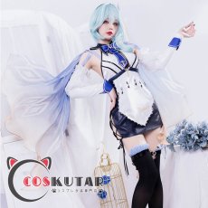 画像1: 原神 Genshin エウルア メイド服 コスプレ衣装 (1)