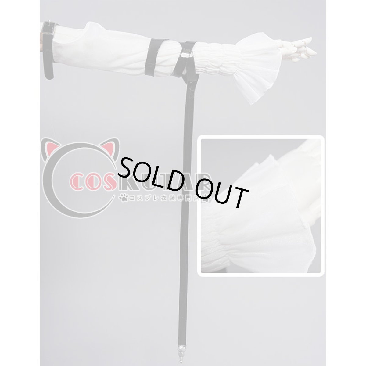 画像11: 原神 Genshin ロサリア サキュバス コスプレ衣装 (11)