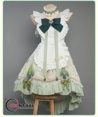 画像7: 原神 Genshin ナヒーダ メイド服 コスプレ衣装 (7)