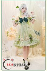 画像3: 原神 Genshin ナヒーダ メイド服 コスプレ衣装 (3)